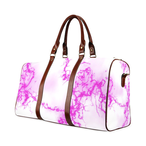 Fabulous marble surface 2A by FeelGood Waterproof Travel Bag/Small (Model 1639)