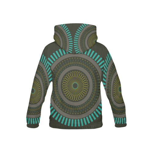 circle zen mandalas All Over Print Hoodie for Kid (USA Size) (Model H13)