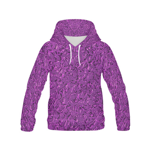 Sparkling Metal Art F by FeelGood All Over Print Hoodie for Women (USA Size) (Model H13)