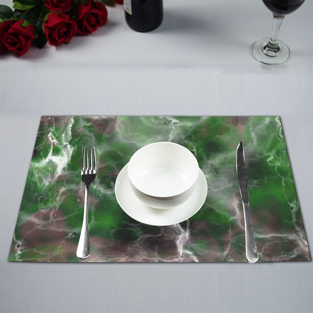 Fabulous marble surface B by FeelGood Placemat 12’’ x 18’’ (Set of 4)