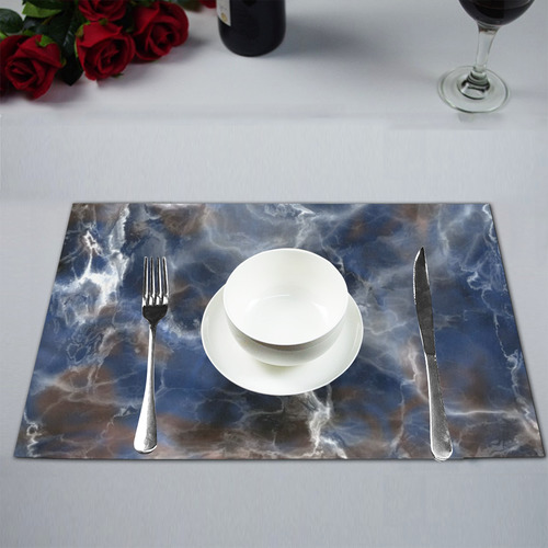 Fabulous marble surface A by FeelGood Placemat 12’’ x 18’’ (Set of 6)
