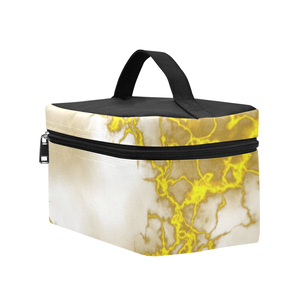 Fabulous marble surface 2B by FeelGood Cosmetic Bag/Large (Model 1658)
