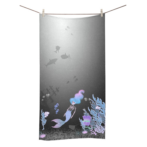 6 Feet Under the Sea Bath Towel Bath Towel 30"x56"