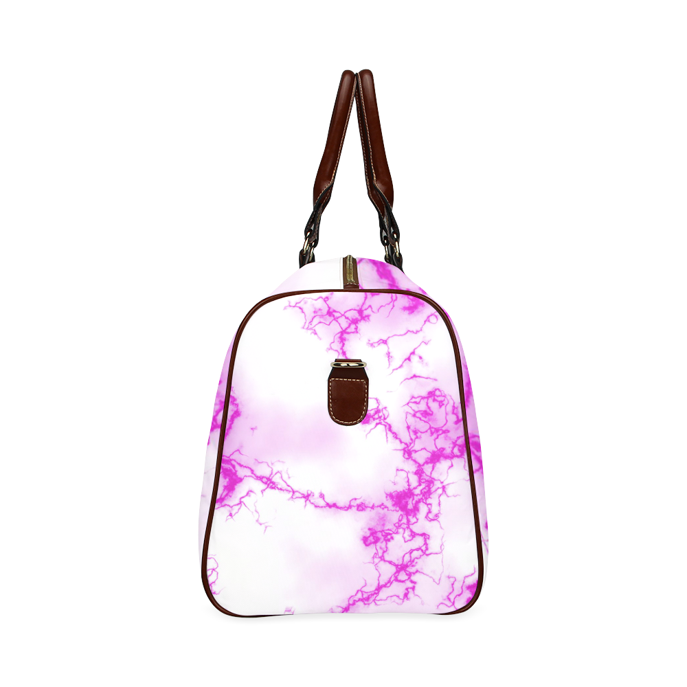 Fabulous marble surface 2A by FeelGood Waterproof Travel Bag/Small (Model 1639)