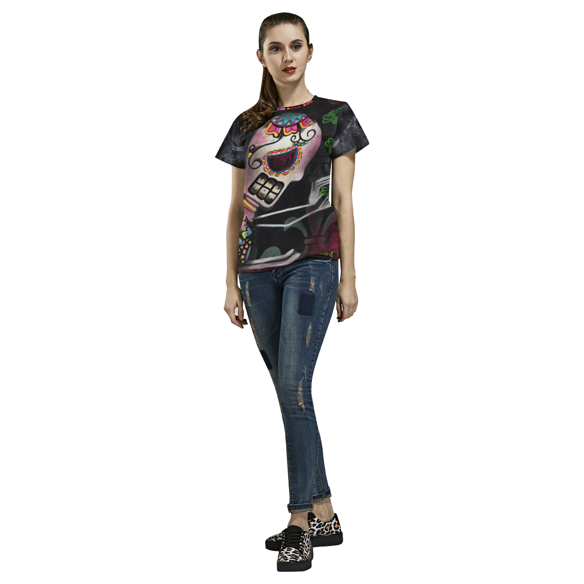 Firefly All Over Print T-Shirt for Women (USA Size) (Model T40)