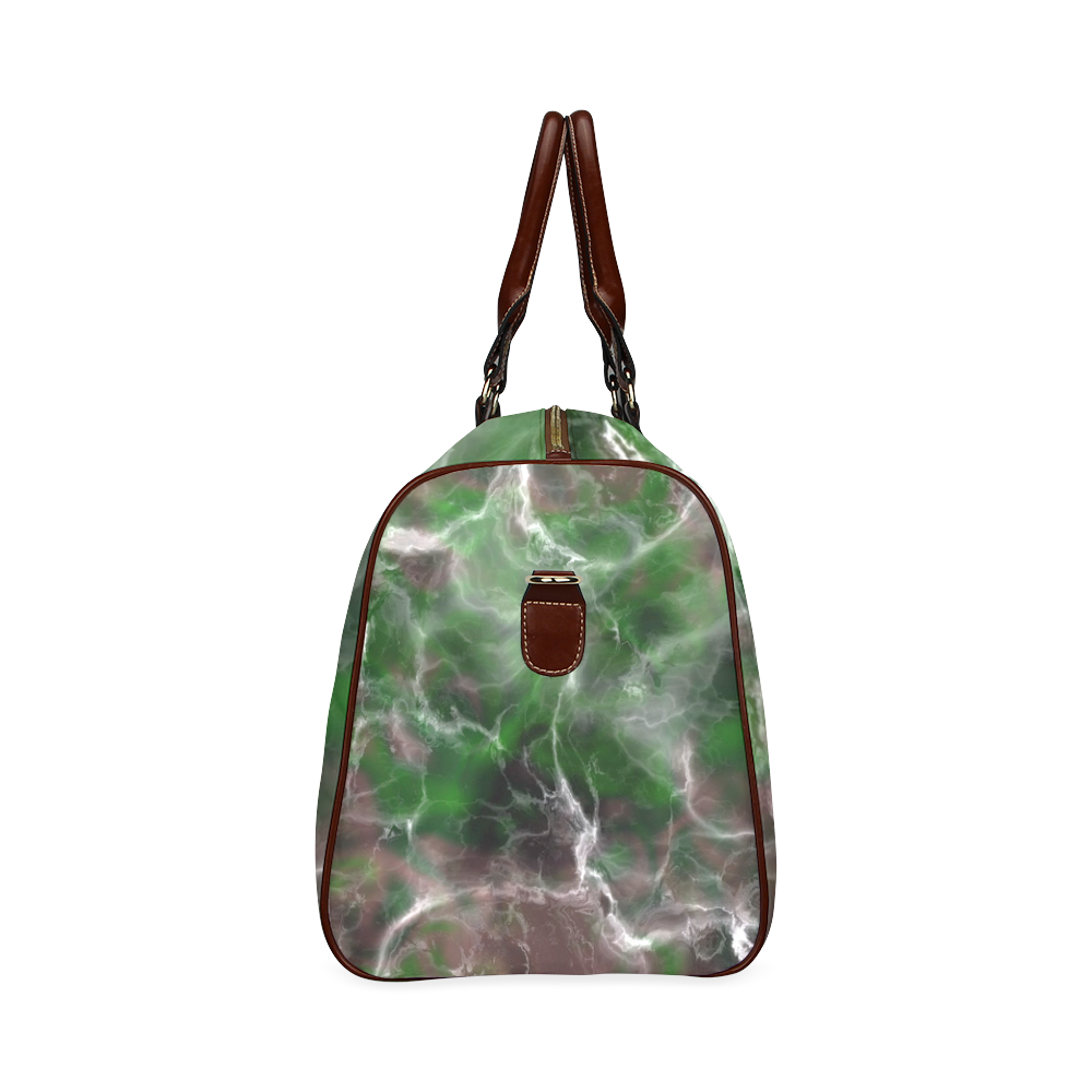 Fabulous marble surface B by FeelGood Waterproof Travel Bag/Small (Model 1639)