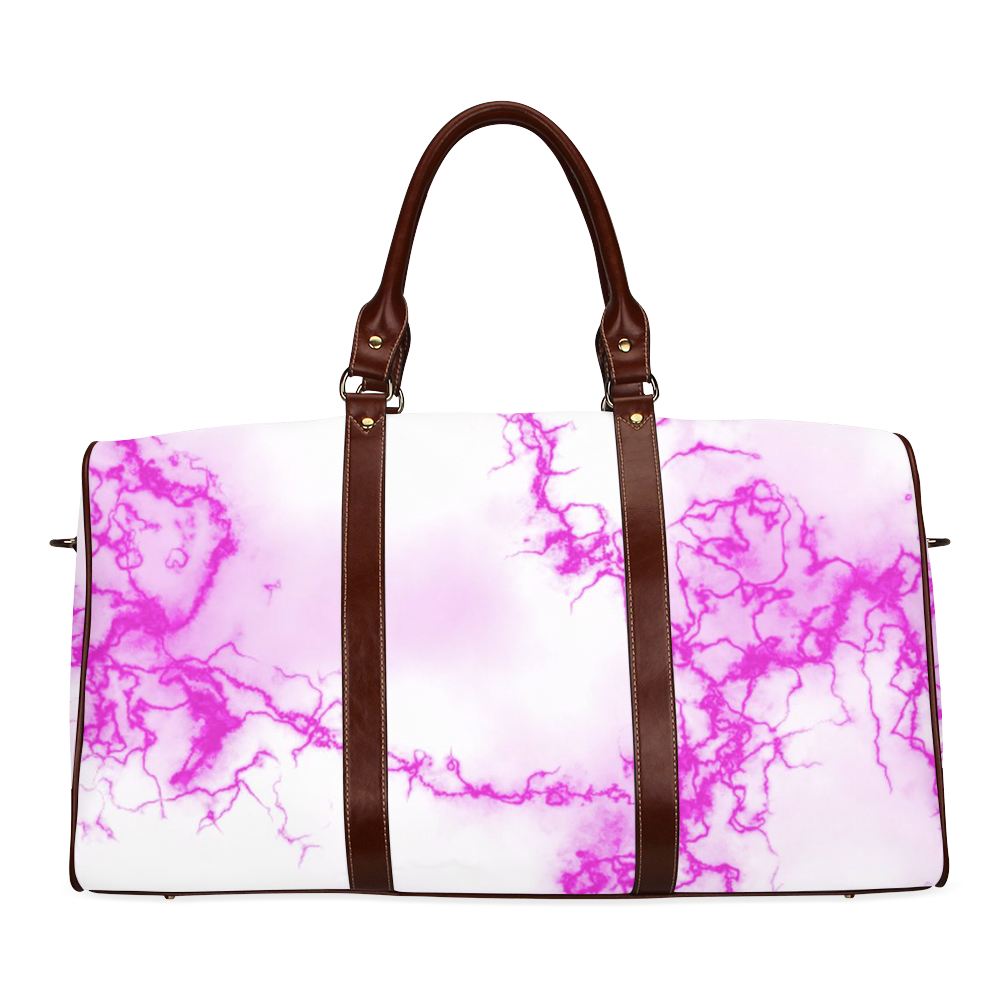 Fabulous marble surface 2A by FeelGood Waterproof Travel Bag/Small (Model 1639)