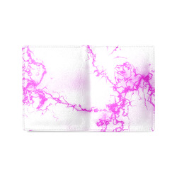 Fabulous marble surface 2A by FeelGood Men's Leather Wallet (Model 1612)