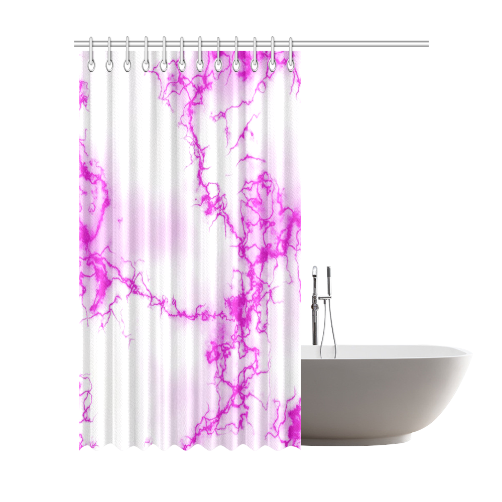 Fabulous marble surface 2A by FeelGood Shower Curtain 72"x84"