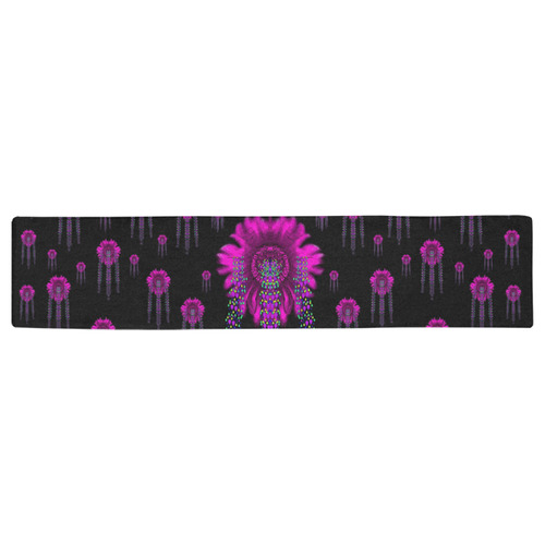 Jungle Flowers Table Runner 16x72 inch