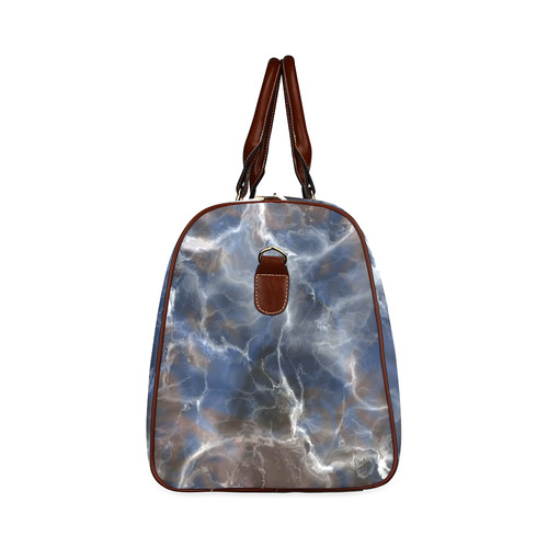 Fabulous marble surface A by FeelGood Waterproof Travel Bag/Small (Model 1639)