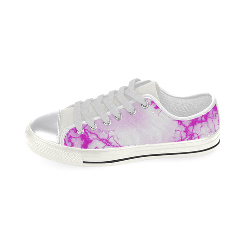 Fabulous marble surface 2A by FeelGood Women's Classic Canvas Shoes (Model 018)