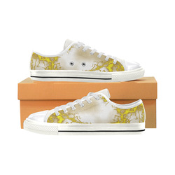 Fabulous marble surface 2B by FeelGood Women's Classic Canvas Shoes (Model 018)