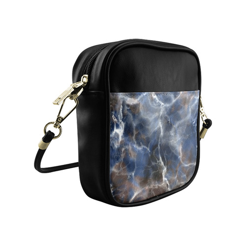 Fabulous marble surface A by FeelGood Sling Bag (Model 1627)