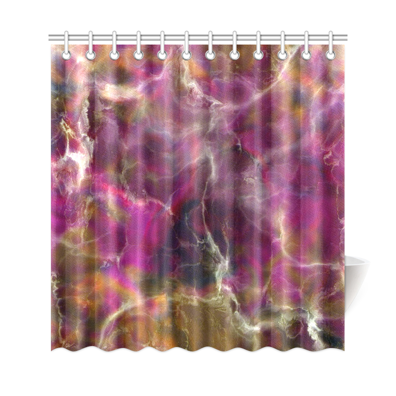 Fabulous marble surface C by FeelGood Shower Curtain 69"x72"