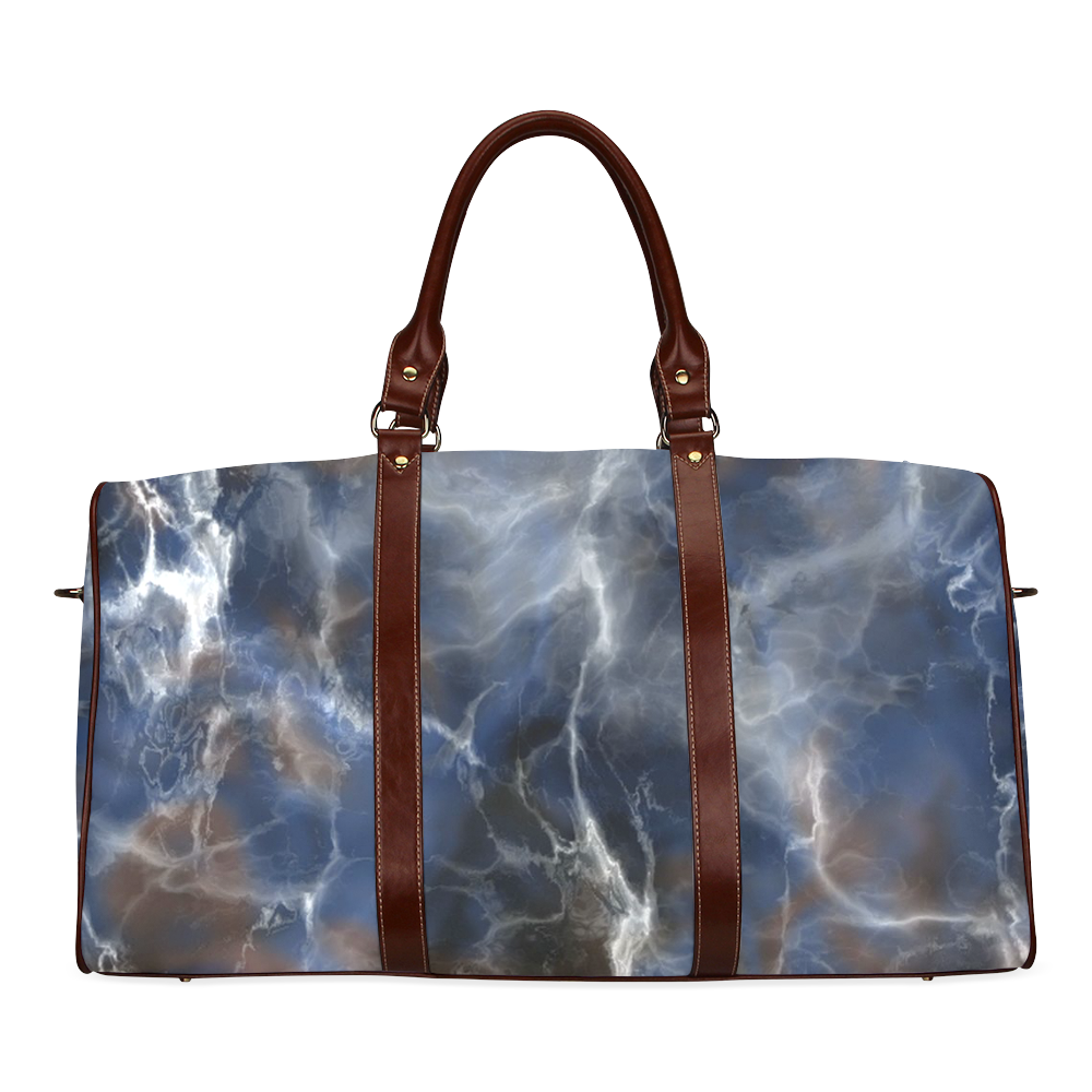 Fabulous marble surface A by FeelGood Waterproof Travel Bag/Small (Model 1639)