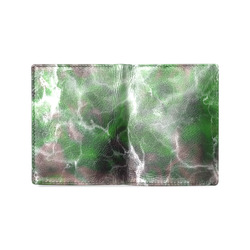 Fabulous marble surface B by FeelGood Men's Leather Wallet (Model 1612)