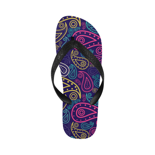 paisley Flip Flops for Men/Women (Model 040)