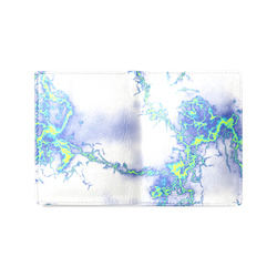 Fabulous marble surface 2C by FeelGood Men's Leather Wallet (Model 1612)