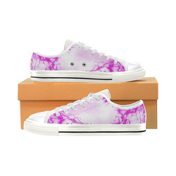 Fabulous marble surface 2A by FeelGood Women's Classic Canvas Shoes (Model 018)