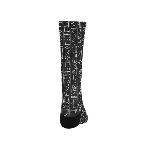 Egyptian Hieroglyphics Goth Trouser Socks