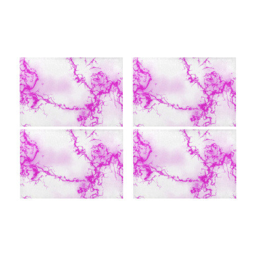 Fabulous marble surface 2A by FeelGood Placemat 12’’ x 18’’ (Set of 4)