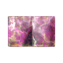 Fabulous marble surface C by FeelGood Men's Leather Wallet (Model 1612)