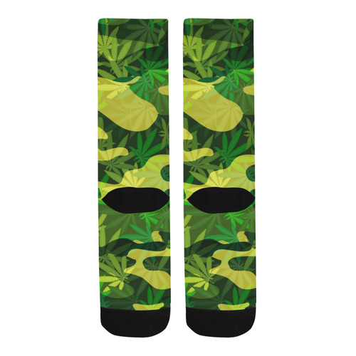 marijuana camouflage socks Trouser Socks