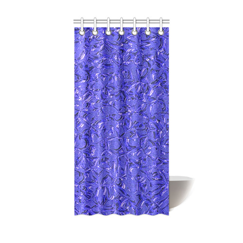Sparkling Metal Art E by FeelGood Shower Curtain 36"x72"