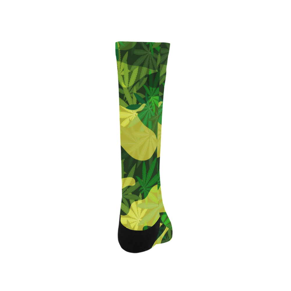 marijuana camouflage socks Trouser Socks