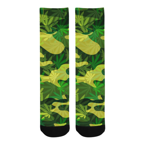 marijuana camouflage socks Trouser Socks