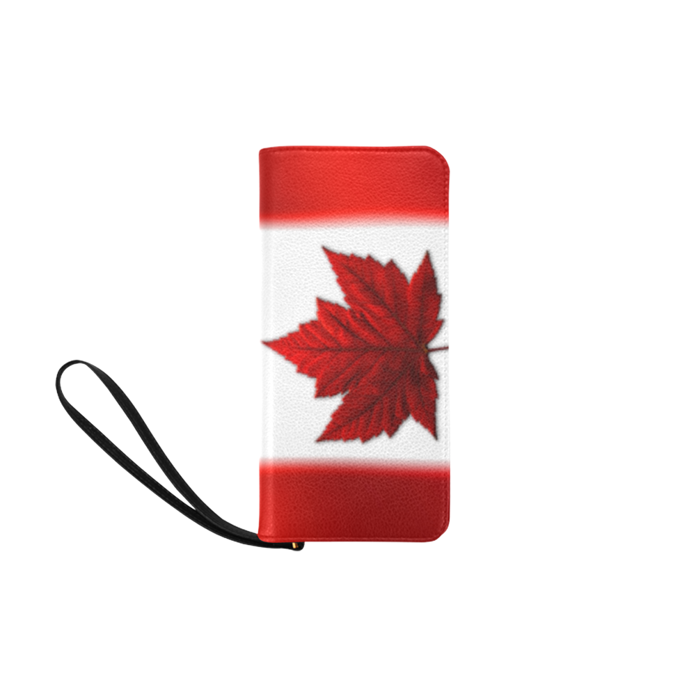 Canada Flag Souvenir Wallets Canada Clutch Purse Women's Clutch Purse (Model 1637)