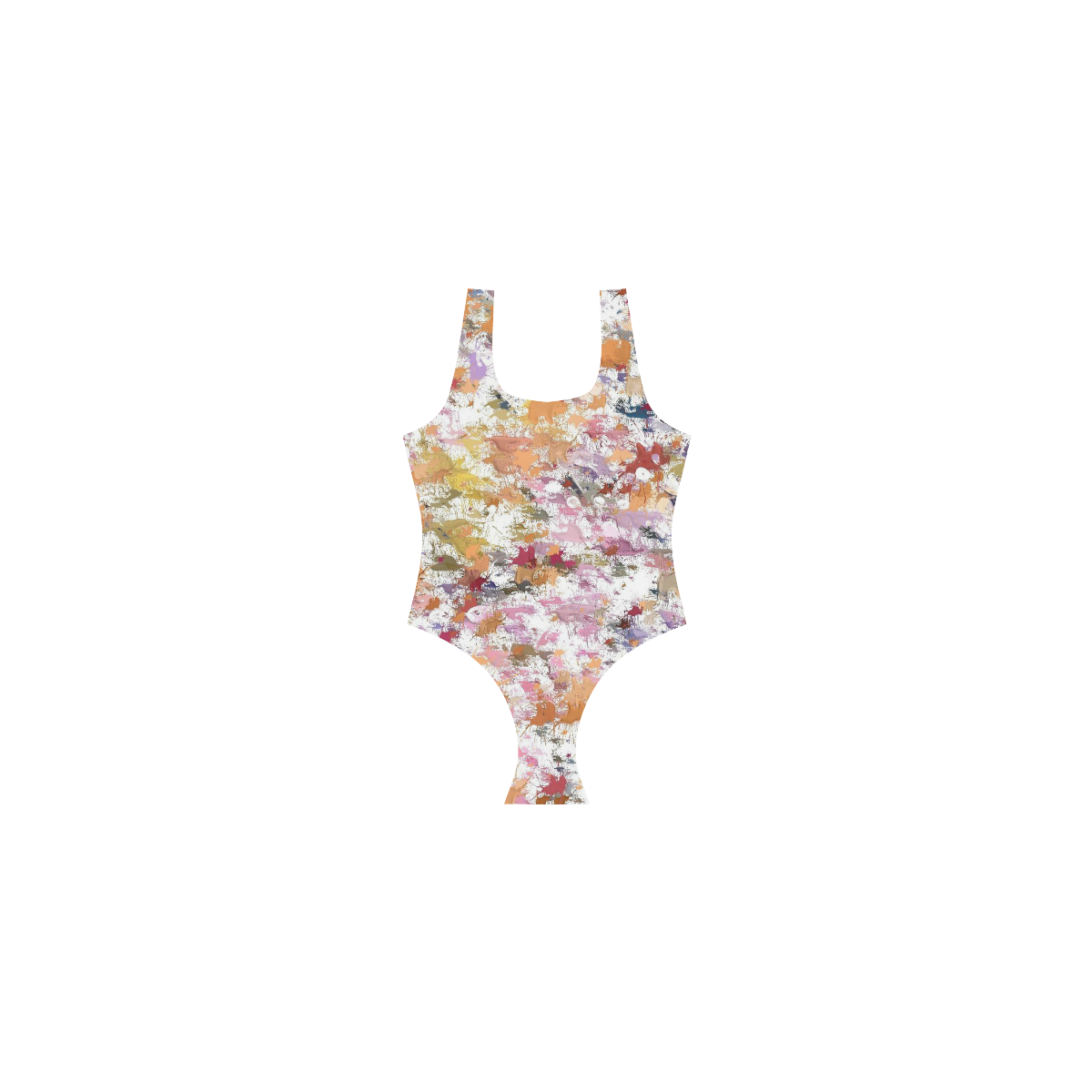 Fantasy Power Painting 1A by FeelGood Vest One Piece Swimsuit (Model S04)