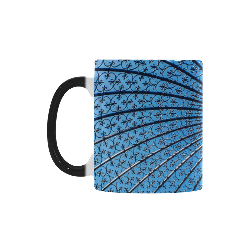 Ironwork Pattern Custom Morphing Mug