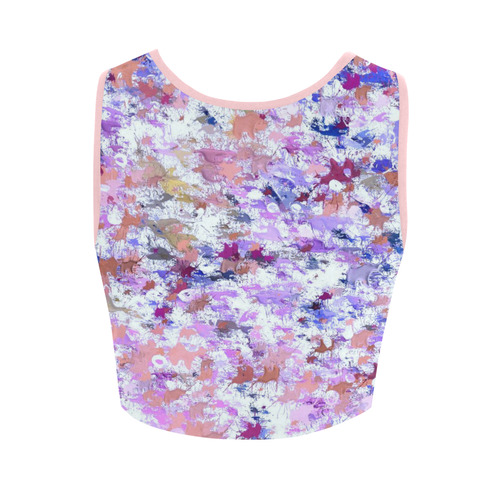 Fantasy Power Painting 1B by FeelGood Women's Crop Top (Model T42)