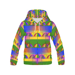Pride Umbrella Pop by Popart Lover All Over Print Hoodie for Men (USA Size) (Model H13)