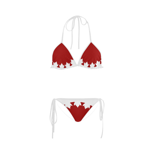 Canada Bikini Bathing Suit Canada Team Swimsuits Custom Bikini Swimsuit
