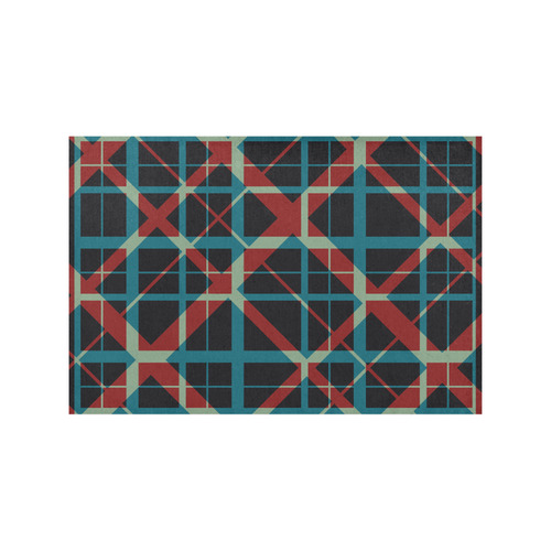 Plaid I Hipster style plaid pattern Placemat 12’’ x 18’’ (Set of 2)