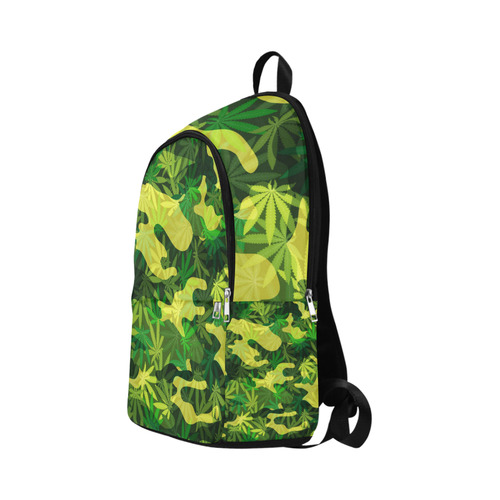 marijuana camouflage back pack Fabric Backpack for Adult (Model 1659)