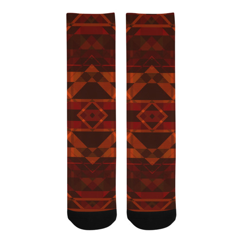 Sci-Fi Horror  Geometric design Modern style Trouser Socks