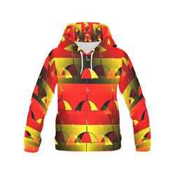German Umbrella Pop by Popart Lover All Over Print Hoodie for Men (USA Size) (Model H13)