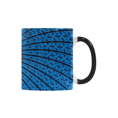 Ironwork Pattern Custom Morphing Mug