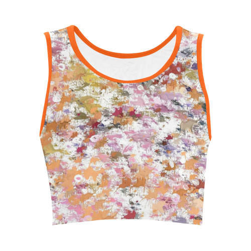 Fantasy Power Painting 1A by FeelGood Women's Crop Top (Model T42)