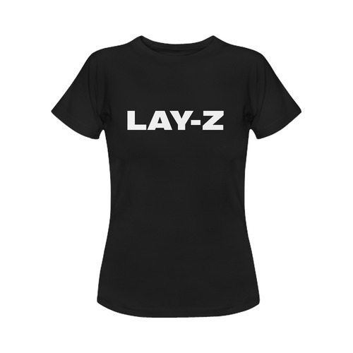 Lay-Z Tee (black) Women's Classic T-Shirt (Model T17）