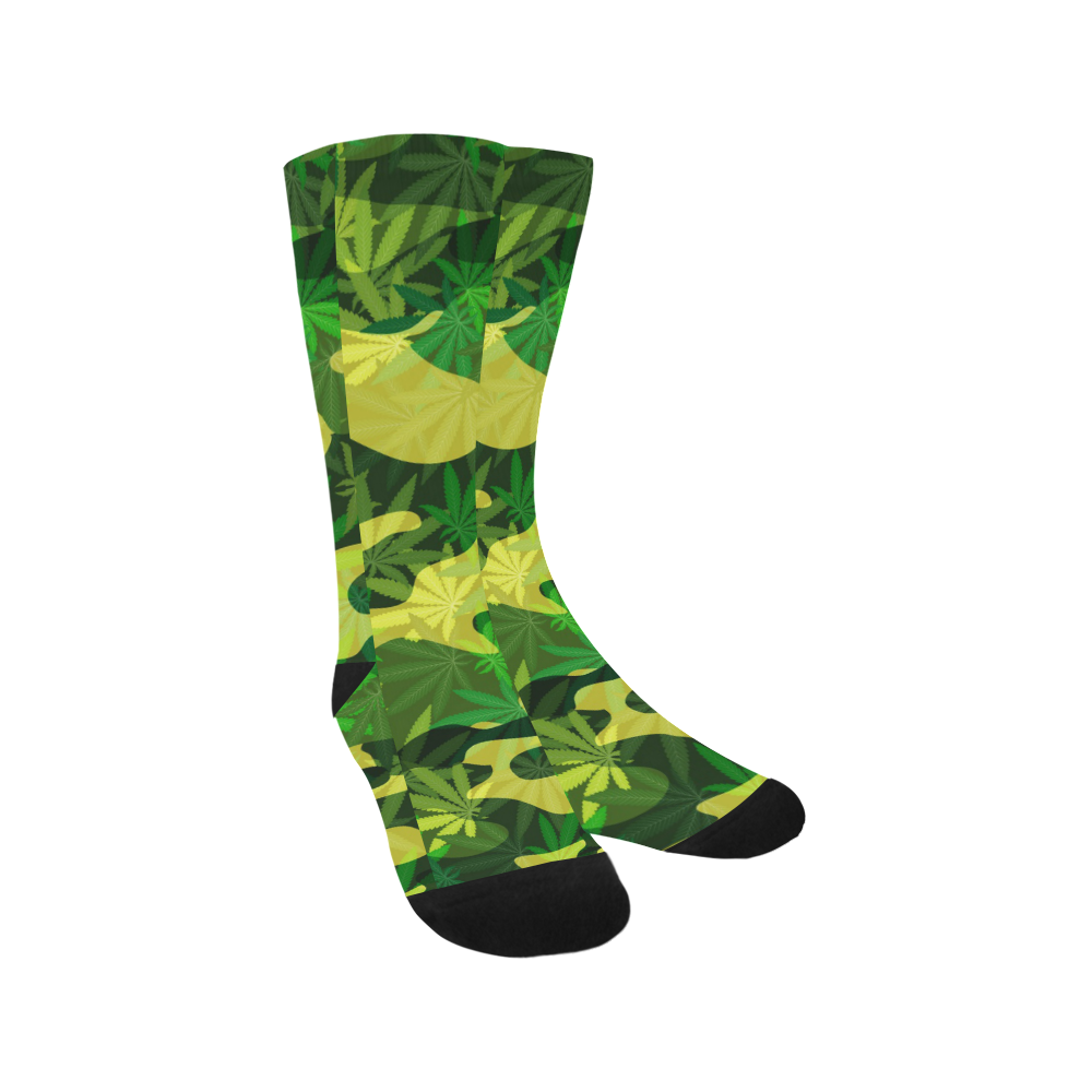 marijuana camouflage socks Trouser Socks