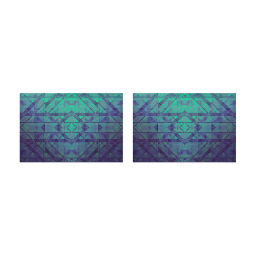 Sci-Fi Dream  Geometric design Modern style Placemat 12’’ x 18’’ (Set of 2)