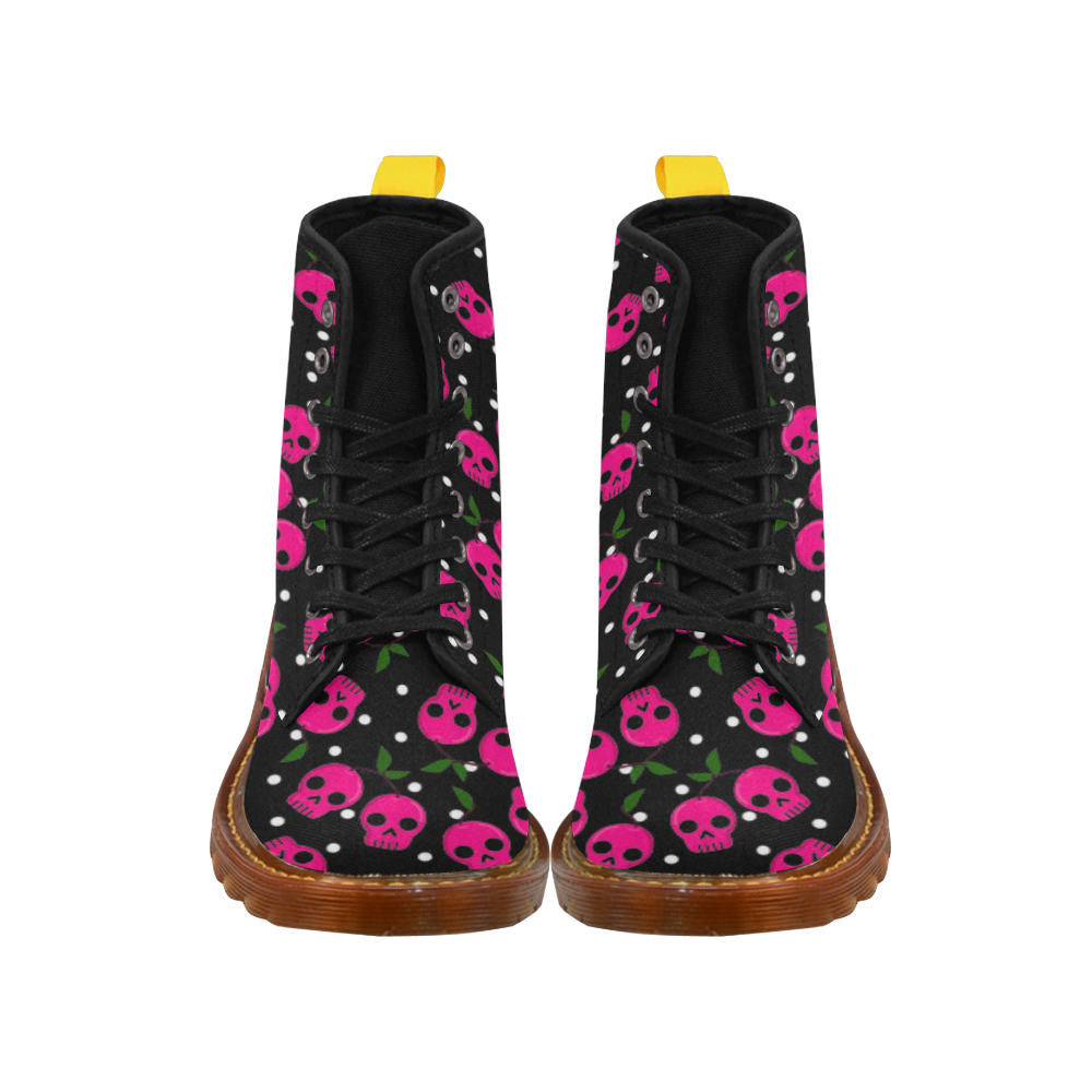 Cherry Bomb Pizzazz Boots Martin Boots For Women Model 1203H