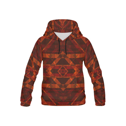 Sci Fi  Horror Geometric design  modern style All Over Print Hoodie for Kid (USA Size) (Model H13)