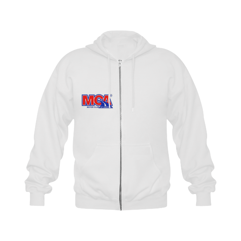 MCA Gildan Full Zip Hooded Sweatshirt (Model H02)