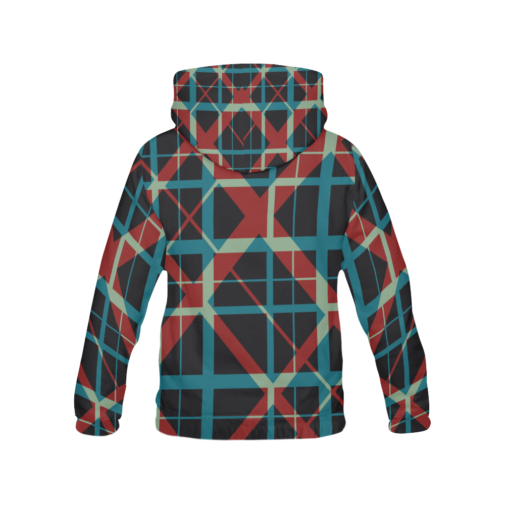 Plaid I Hipster style plaid pattern All Over Print Hoodie for Men (USA Size) (Model H13)
